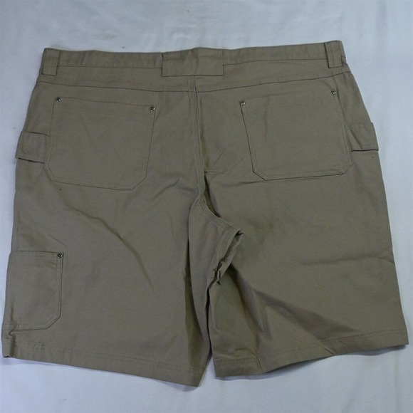 NEW Duluth 48 x 11" Khaki DuluthFlex Fire Hose Carpenter 71718 Cargo Shorts - Picture 5 of 5